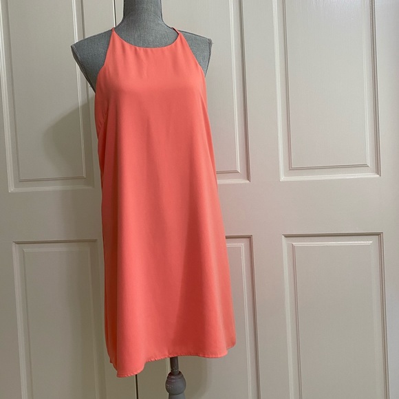 Naked Zebra Dresses & Skirts - Naked Zebra Coral Dress